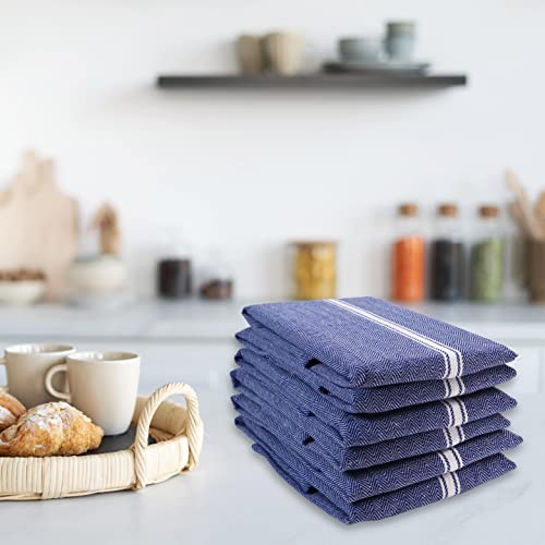 Lane Linen HERRBNEBLUKT-6PC Kitchen Towels Set - 100% Pure Cotton Dish Towels thumb #5