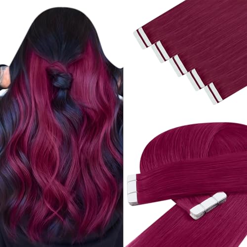 Extension cheveux naturel magenta pour sublimer vos coiffures de soiree