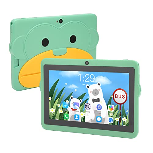 Tablet infantil 7 polegadas, tablet infantil 5g wifi android 10 ips display hd, 2 gb + 32 gb, mt6592