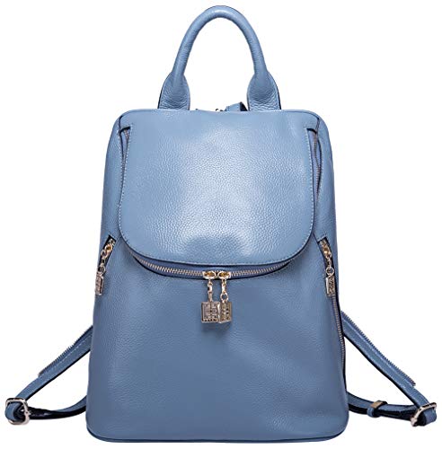 genuine leather mini backpack