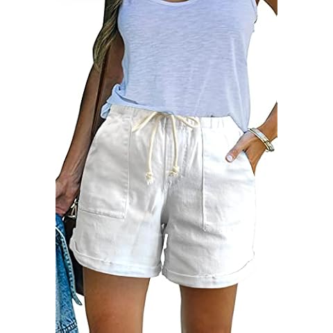 GOLDPKF Ladies High Waist Denim Shorts Cover