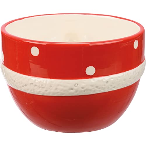 Bowl-Sm-Santa-Gnome-Red Bowl Sm Santa Gnome Red
