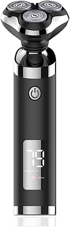 QINERSAW Mens Electric Razor for Men Rotary Electric Face Wet Dry Shavers Rechargeable Shaving Mens Cordless Razors