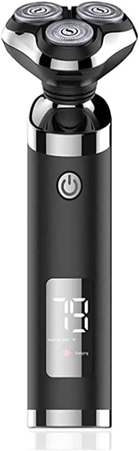 QINERSAW Mens Electric Razor for Men Rotary Electric Face Wet Dry Shavers Rechargeable Shaving Mens Cordless Razors