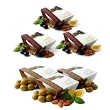 Villaolivo - Pack 6x125g Paté Gourmet de Aceitunas Verdes y Negras con Almendras | Tapenade Vegano | Sin Conservantes ni Aditivos