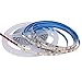 Tesfish Tira de Luz LED 24V, 5mm de Ancho Blanco 6000K 5M Tiras de Luces LED 2835 IP20 120 LEDs/M 600 LEDs en Total, Tiras LED para Dormitorio, Decoración de Cocina