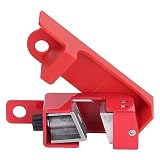 YDuupxe Dispositivo de Bloqueo de Disyuntor, Bloqueo Manual de Aleación de Aluminio, Mordida Apretada Segura para Manijas de 8 a 16 Mm, Soluciones de Industrial
