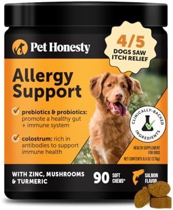 Pet Honesty Dog Allergy & Itch Relief - Advanced Itch Supplement ...