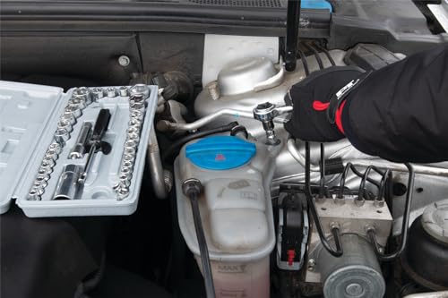 40-Piece SAE and Metric Socket Set for Mechanics