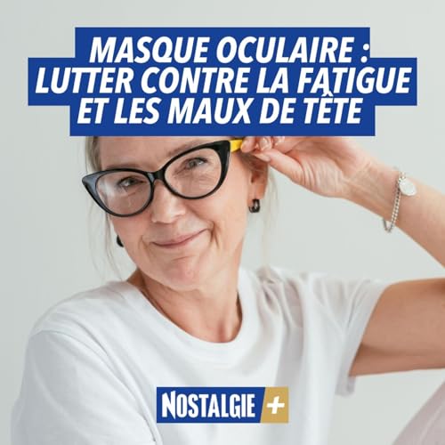 『Masques oculaires massants : détente et confort visuel après 55 ans』のカバーアート