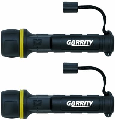 Garrity G-Tech 2AA Rubber Flashlight with Batteries (Set of Two)
