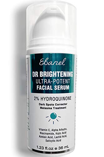2% Hydroquinone Dark Spot Corrector Remover Brightening Serum, Skin Lightening Serum Hyperpigmentation Melasma
