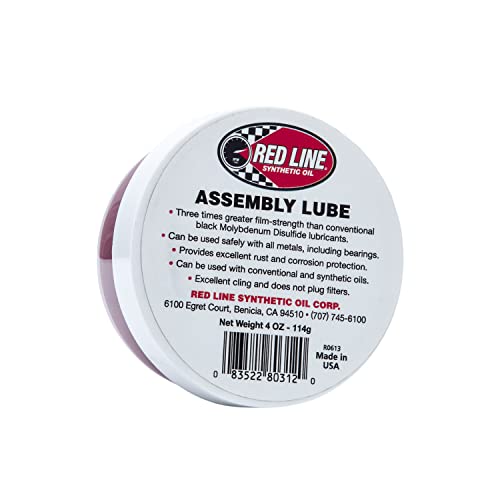 Red Line 80312 Assembly Lube - 4 Ounce Jar