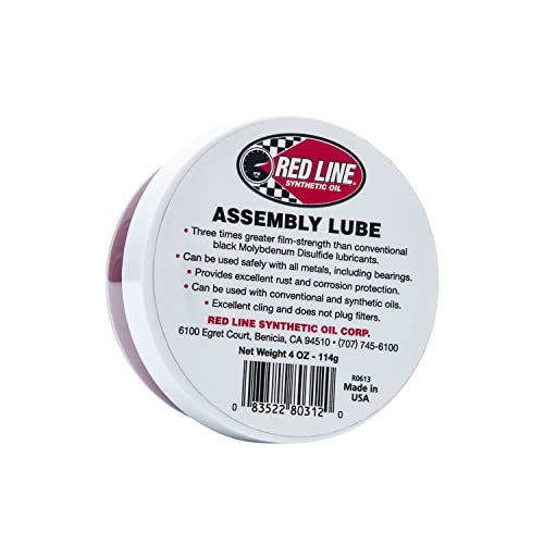 Red Line 80312 Assembly Lube - 4 oz. by Red Line Oil