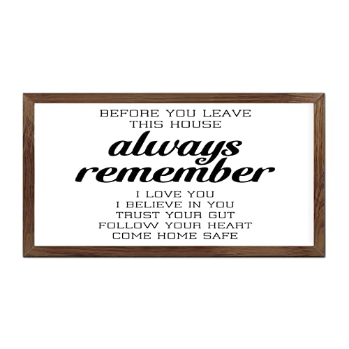 Plaque murale rustique en bois idée cadeau idéale pour décoration salon