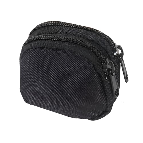 ZFRITP Pochette Ceinture, Pochette Edc, Sacoche Ceinture Homme, Noir, 9 cm, Unité Unique, Imperméable, Multi-Usage pour Randonnée, Camping, Voyage, Cyclisme