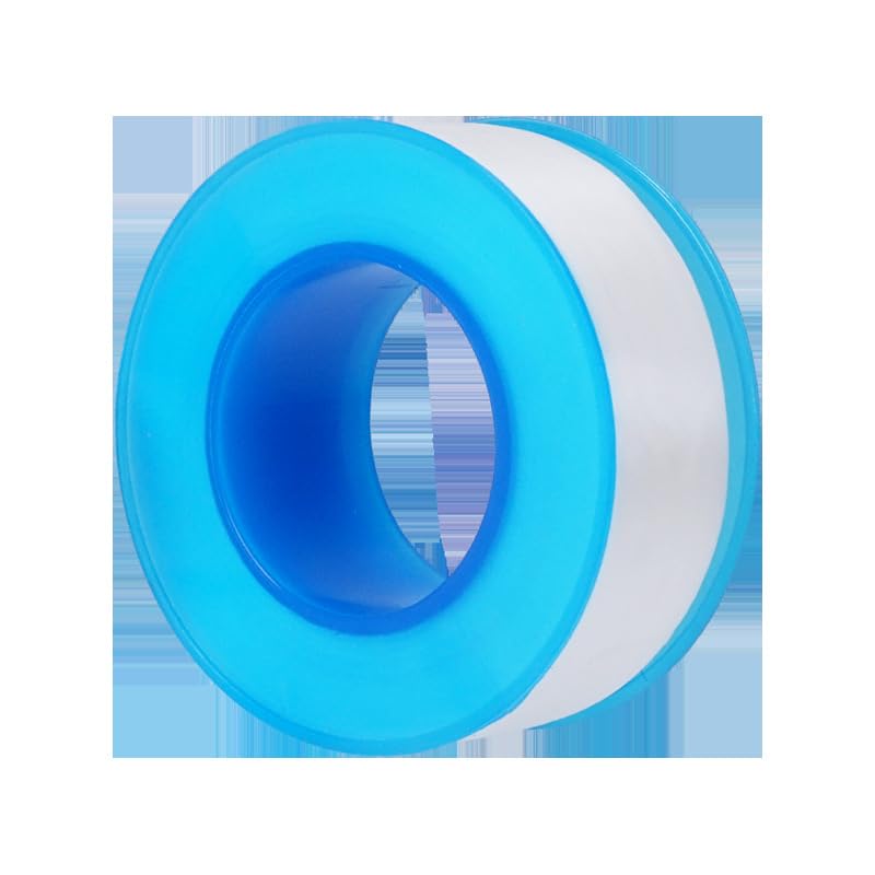 Cinta de Sellado PTFE 12M, Cinta de Fontanero para Roscas de Tubería, Impermeable y Resistente al Calor para Accesorios de Agua, 1-50 Rollos(50 Roll)
