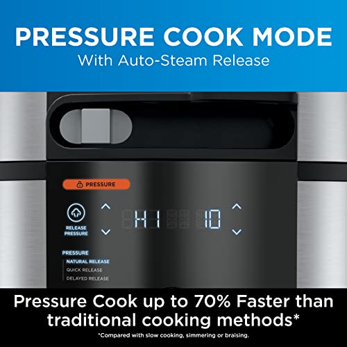 Image of Ninja Foodi Max 14-in-1 Smartlid Multi-Cooker, 7.5 Litre Capacity, Black /Grey