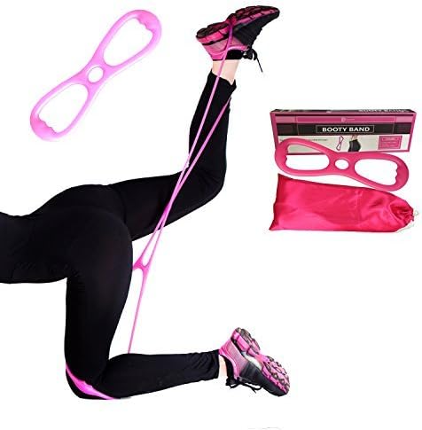 Booty Band Belt for Butt Workout - Brazilian Butt Lift Exercise Equipment for Women, Legs Resistance, and Thigh Toner - Mejores Ligas para Ejercicios