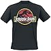 Produktbild Jurassic Park Herren, T-Shirt, Classic Logo, Schwarz, XXL