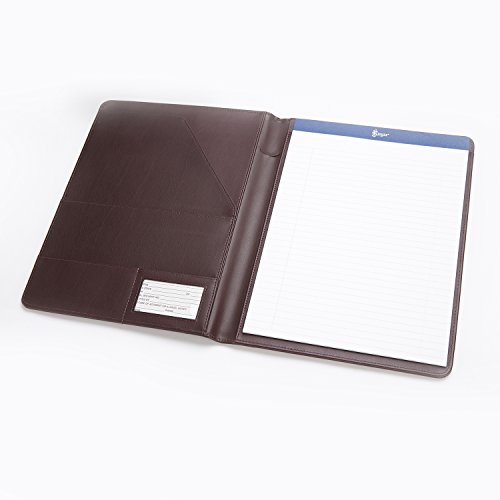 Royce Leather Aristo Genuine Leather Padfolio Burgundy