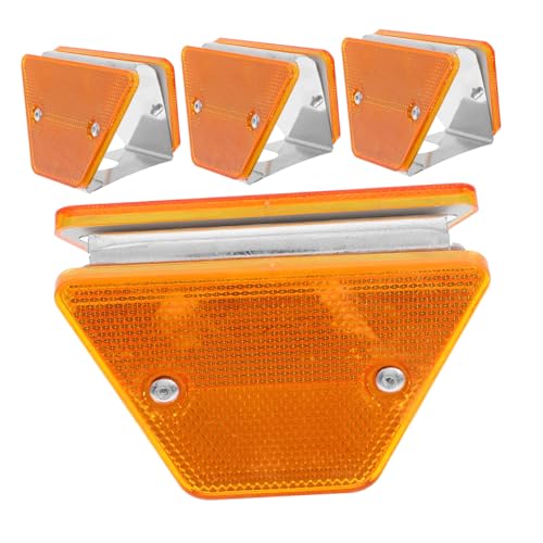 Marcadores Reflectivos para Pavimento Luxshiny 4 Piezas miniatura 1