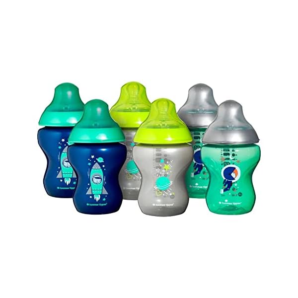 Tommee Tippee Closer to Nature® Baby Bottles, BreastLike Teat with
