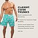 Chubbies Mens Swim Trunks – Mens Swim Shorts with 4-Way Stretch, 7” Beach Shorts with Elastic Waist, Drawstring, Mesh Lining, UPF 50+, Apex Swimmers, Small