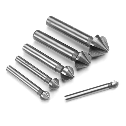 Fraise à fraiser HSS 8,3 mm foret à chanfrein en acier rigide pour découpe nette
