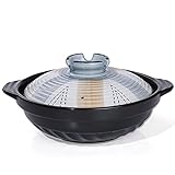 Caractéristiques : la capacité de conservation de la chaleur est bonne, la chaleur dans la casserole est uniforme et le parfum pénètre plus facilement dans les aliments, de sorte que les aliments puissent libérer la nutrition et le parfum.