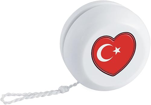 'Turkey Flag Heart' Retro Style Yo-Yo (YY00036046)