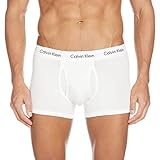 boxer bianco cucciolo in vendita Taglio classico, a vita bassa Calvin Klein Modern Essentials-Trunk Boxer, Bianco(Weiß (White 100), L Uomo