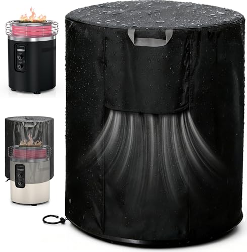 Fire Pit Cover for Ninja Fireside 360 600D Waterproof Oxford with Ventilation to Prevent Condensation All-Weather Windproof & UV-Resistant Cover for Ninja Fireside360 Long-Term Storage