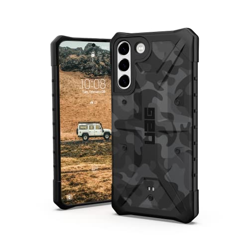 URBAN ARMOR GEAR UAG Designed for Samsung Galaxy S22 Plus Case Camo Midnight Rugged Lightweight Slim Shockproof Pathfinder SE Protective Cover, [6.6 inch Screen]