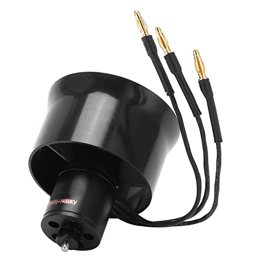 Alomejor 30 Mm EDF 6 Blatt -Laufrad MIT QF1611-14000KV 2‑4S Bürstenloser Motor 16x25 Mm für RC Flugzugug