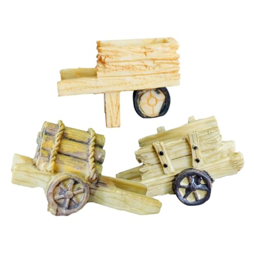 Abaodam 3piezas Carro De Flores para Interiores Decoración De Jardín Soporte Rodante