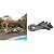 Backyard Discovery Beaumont 16 ft. x 12 ft. All Cedar Pergola Kit + Kotap 25 Pack 9 in. Black Ball Bungee Cord Tarp Tie-Down