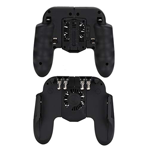 Ouitble Disipador de calor para mando de videojuegos, mando para juegos en el móvil Mando de 6 dedos con ventilador para móviles de menos de 6,5 pulgadas - imagen 8