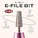 V Beauty Pure 5-In-1 Professional Nail Drill Bits (Fine) - Electric Nail Drill Kit for Manicure, Pedicure & 3D Art - Portable EFile Nail Tech Drill Bits for Nail Technicians, Salon & Home DIY