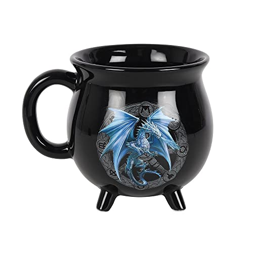 Taza Pacific Giftware Cauldron Yule de Porcelana miniatura 2