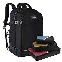 Black（backpack With 3 Packing Cubes）