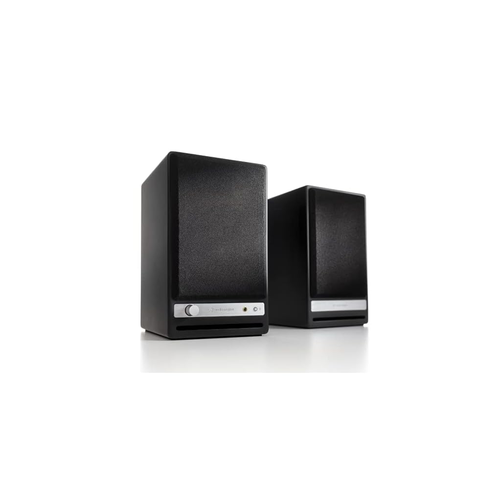 Audioengine-HD3-Wireless-Speaker-Desktop-Monitor-Speakers-Home-Music-System-aptX-HD-Bluetooth-60W-Powered-Bookshelf-Stereo-Speakers-AUX-Audio-USB-RCA-InputsOutputs-24-bit-DAC-Black