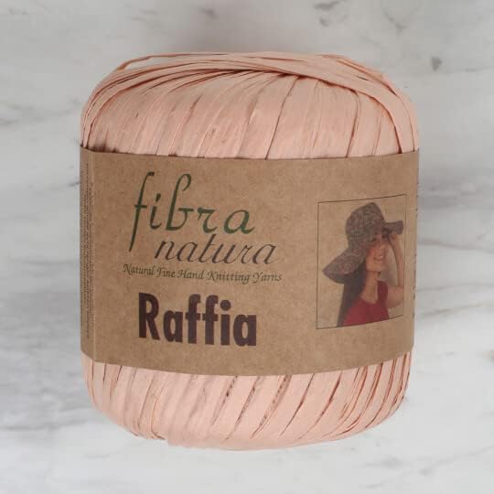 Fibra Natura Raffia Yarn, 100 Cellulose Rayon, Paper