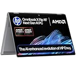 HP OmniBook X Flip NGAI 16" Laptop | CoPilot+ PC | AMD Ryzen AI 5 340 Processor | 16GB RAM | 512GB SSD | AMD Radeon 840M Graphics | 2K Touchscreen | Up to 21 Hrs Battery | Windows 11 | 16-ar0004sa