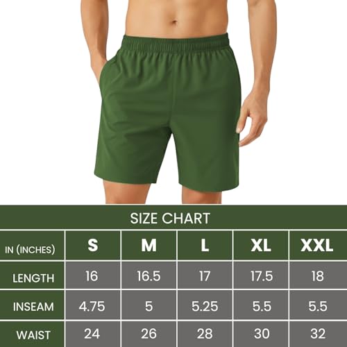 Image of NINQ Workout Half Pant for Man | Gym Shorts for Men with Drawstring Waist & 2 Zipper Pockets | Stylish Lightweight Shorts Pant for Men Sports