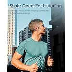 SHOKZ New OpenRun Pro 2 - Open-Ear, Bone Conduction Sport Headphones - with Reflective Strip - Sweat Resistant, Workout Headphones - Secure, Wireless, Comfortable Fit-Deep Bass and Smart Mic App - Image 5