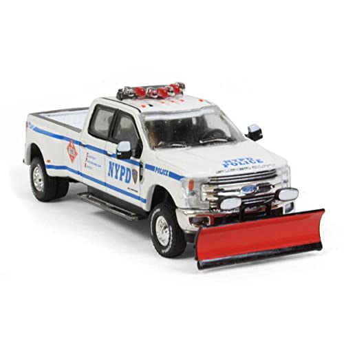 Greenlight 1/64 2019 Ford F-350 Dually NYPD Hazmat miniatura 2