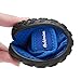 Rechtmien Boys Toddler Kid Water Shoes Barefoot Quick Dry Sports Swim Water Park Shoes Lightweight Non-Slip Garden Beach Pool Aqua Shoes Blue 1.5 Big Kid
