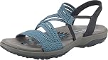 Skechers REGGAE SLIM - SKECH APPEAL, Women's Heels Sandals, Blue (Navy Gore Nvy), 6 UK (39 EU)
