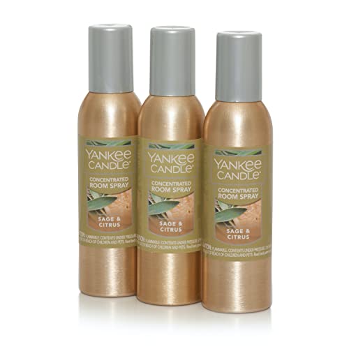 Yankee Candle Sage Citrus Concentrated Room Spray 3 Pack